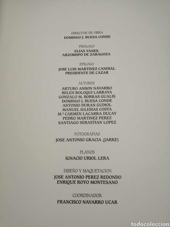 Libros de segunda mano: LAS CATEDRALES DE ARAG&Oacute;N (PRIMERA EDICI&Oacute;N) - Foto 3