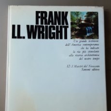 Libros de segunda mano: FRANK LLOYD WRIGHT. MARCO DEZZI BARDESCHI. SANSONI EDITORE.. Lote 278755143