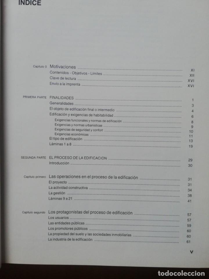 Libros de segunda mano: EDIFICACI&Oacute;N - ENRICO MANDOLESI - EL PROCESO DE EDIFICACI&Oacute;N BIBLIOTECA DE ARQUITECTURA Y CONSTRUCCI&Oacute;N - Foto 4