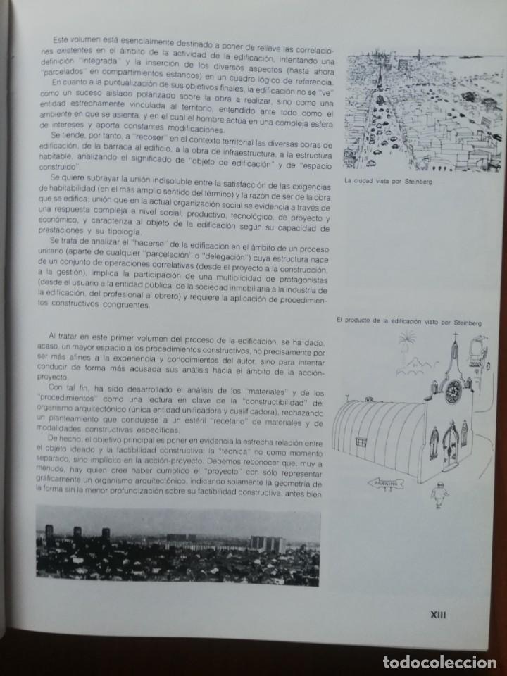 Libros de segunda mano: EDIFICACI&Oacute;N - ENRICO MANDOLESI - EL PROCESO DE EDIFICACI&Oacute;N BIBLIOTECA DE ARQUITECTURA Y CONSTRUCCI&Oacute;N - Foto 7