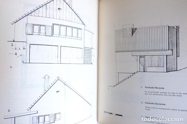 Libros de segunda mano: 25 MODERNOS PROYECTOS DE CHALETS + COMPLEMENTOS DEL CHALET. CEAC 1976 Y 78 - Foto 3
