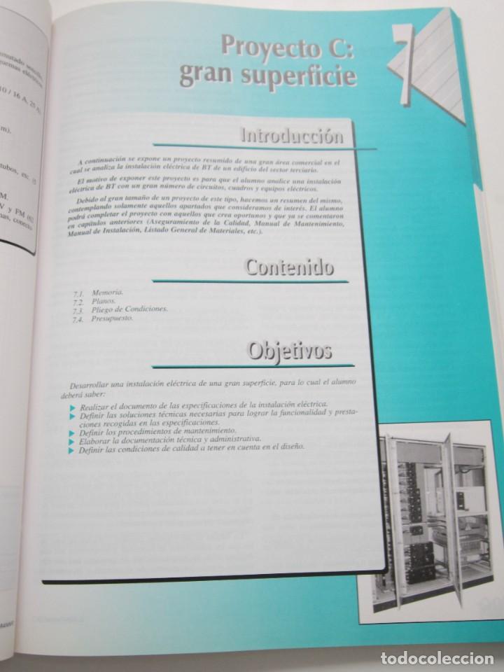 Libros de segunda mano: DESARROLLO DE INSTALACIONES ELECTROT&Eacute;CNICAS EN LOS EDIFICIOS. JES&Uacute;S TRASHORRAS MONTECELOS. PARANINFO - Foto 5