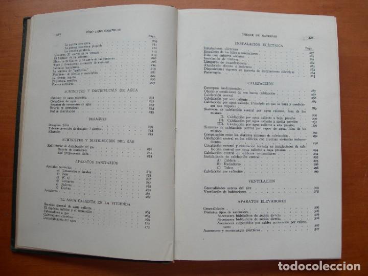 Libros de segunda mano: COMO DEBO CONSTRUIR / PEDRO BENAVENT BARBER&Aacute; - Foto 5