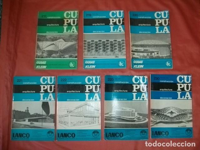 Libros de segunda mano: Lote de revistas C&Uacute;PULA de construcci&oacute;n, decoraci&oacute;n y Arquitectura - A&ntilde;os 1960