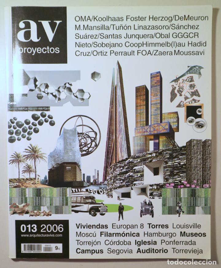 Libros de segunda mano: A.V. PROYECTOS 13 - Madrid 2006 - Ilustrado - Foto 1