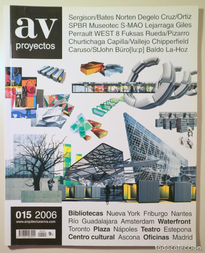 Libros de segunda mano: A.V. PROYECTOS 15 - Madrid 2006 - Ilustrado - Foto 1