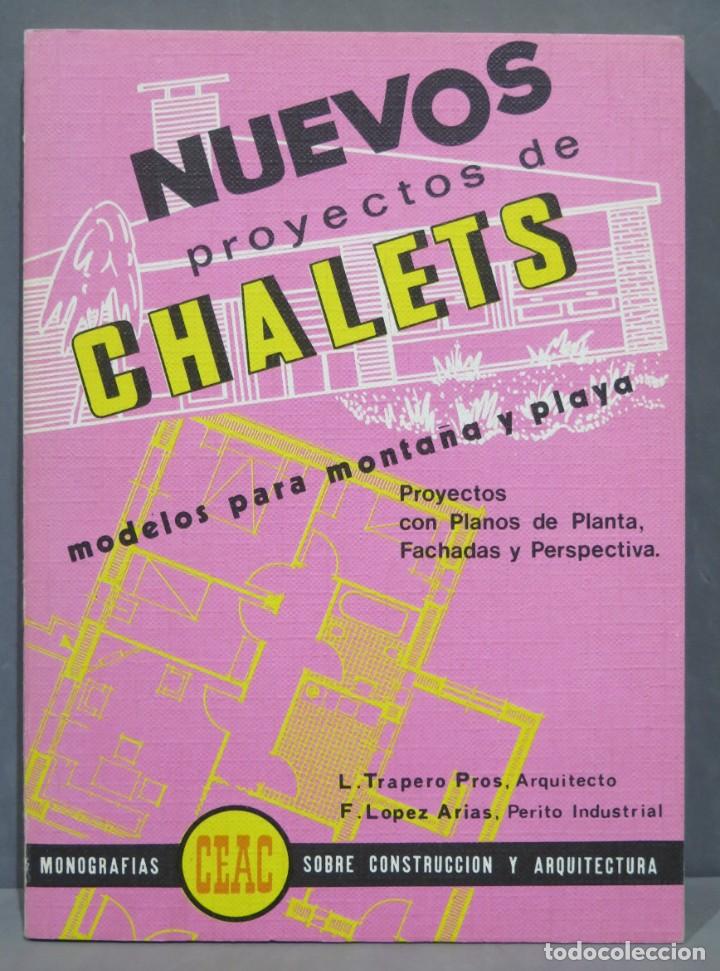 Libros de segunda mano: NUEVOS PROYECTOS DE CHALETS - Foto 1