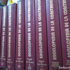 Libros de segunda mano: ENCICLOPEDIA DE LA CONSTRUCCION -- 9 TOMOS -- EDITORES TECNICOS ASOCIADOS 1979 --. Lote 290285913