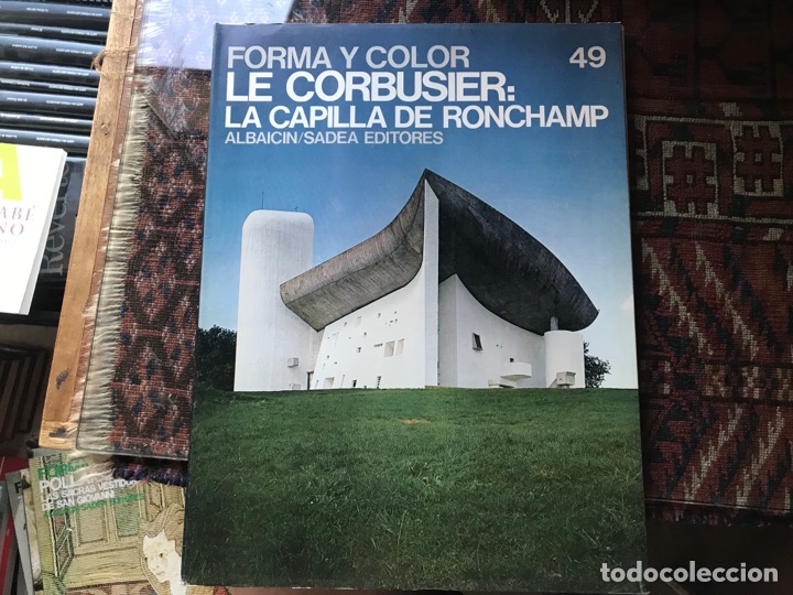 Libros de segunda mano: Le Corbusier. La capilla de Ronchamp. Forma y color 49 - Foto 1