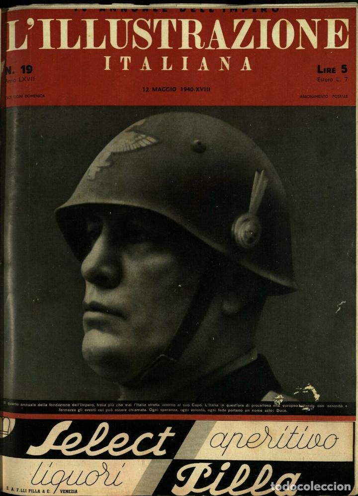 Libri di seconda mano: L'illustrazione Italiana anno LXVII N.19 del 1940