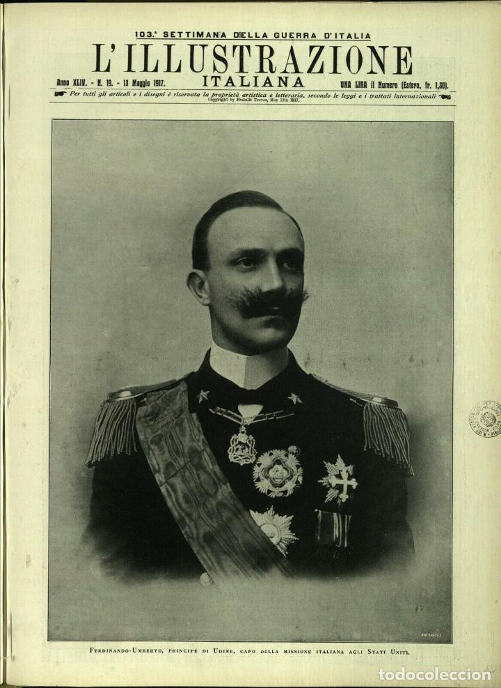 Gebrauchte B&uuml;cher: L'illustrazione Italiana anno XLIV N.19 del 1917
