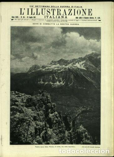 Libros de segunda mano: L'illustrazione Italiana anno XLIV N.28 del 1917