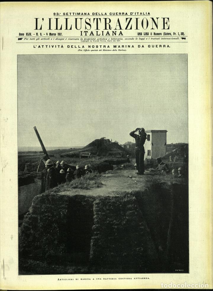 Gebrauchte B&uuml;cher: L'illustrazione Italiana anno XLIV N.9 del 1917