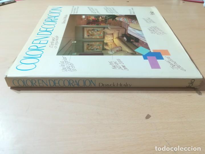 Libros de segunda mano: COLOR EN DECORACION / DERYCK HEALEY / FOLIO / AM77 - Foto 2