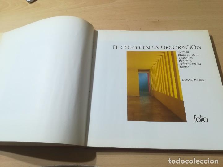 Libros de segunda mano: COLOR EN DECORACION / DERYCK HEALEY / FOLIO / AM77 - Foto 8