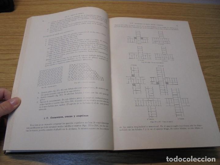 Libros de segunda mano: TRATADO GENERAL DE CONSTRUCCION. CARLOS ESSELBORN. CONSTRUCCION DE EDIFICIOS. TOMO I. 1938 - Foto 9