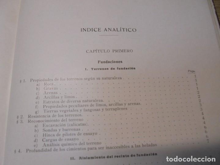 Libros de segunda mano: TRATADO GENERAL DE CONSTRUCCION. CARLOS ESSELBORN. CONSTRUCCION DE EDIFICIOS. TOMO I. 1938 - Foto 16