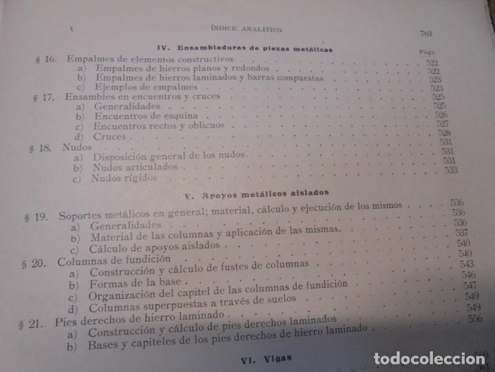 Libros de segunda mano: TRATADO GENERAL DE CONSTRUCCION. CARLOS ESSELBORN. CONSTRUCCION DE EDIFICIOS. TOMO I. 1938 - Foto 40