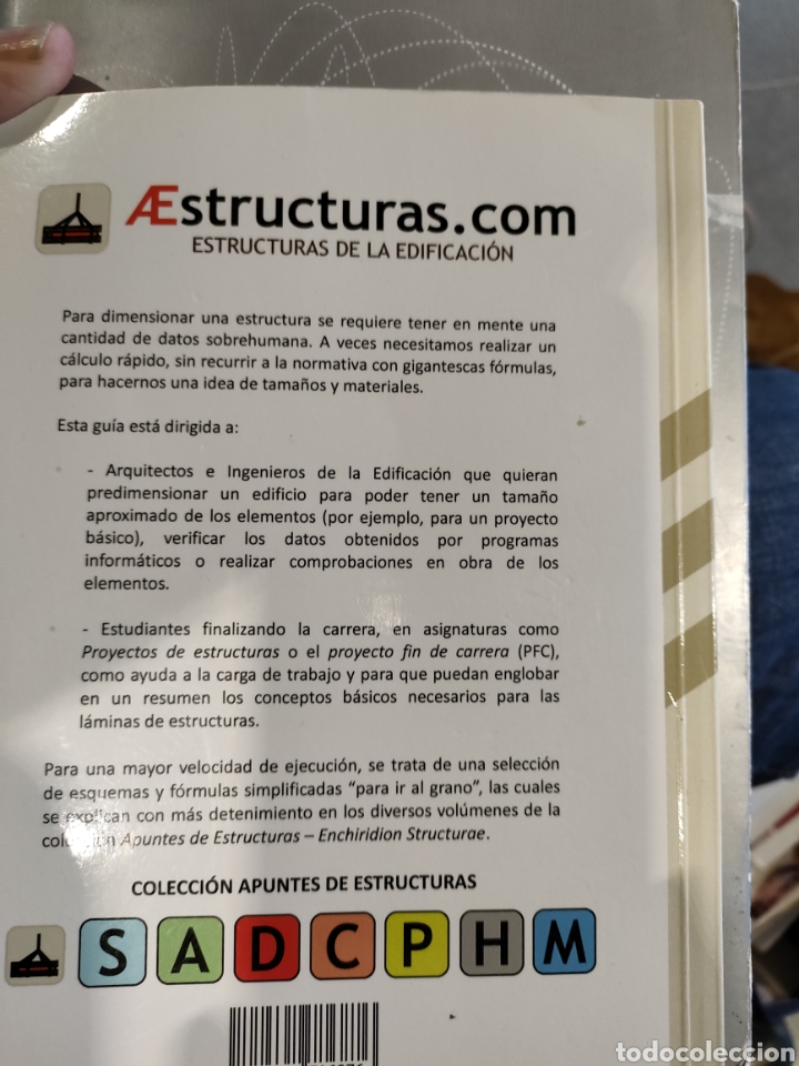 Libros de segunda mano: Manual de estructuras Enchiridion Structurae Sergio Muñoz Tejada 2015 - Foto 2 - 300805468