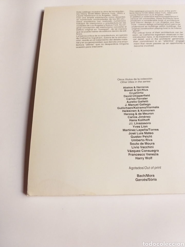 Libros de segunda mano: Smith Miller + Hawkinson . Introducci&oacute;n introducci&oacute;n Catherine Ingraham - Foto 7