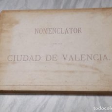Libros de segunda mano: NOMENCLATOR DE LA CIUDAD DE VALENCIA - 1876 -DON ASENSIO CAÑIZARES. Lote 302426168