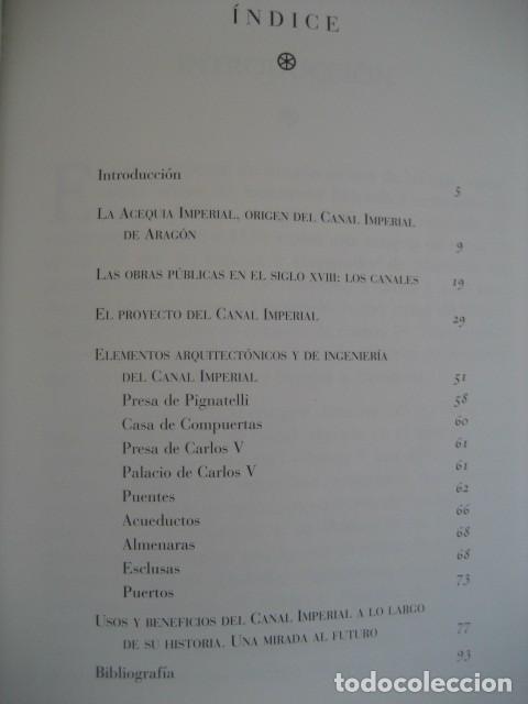 Libros de segunda mano: EL CANAL IMPERIAL DE ARAGON - Foto 2