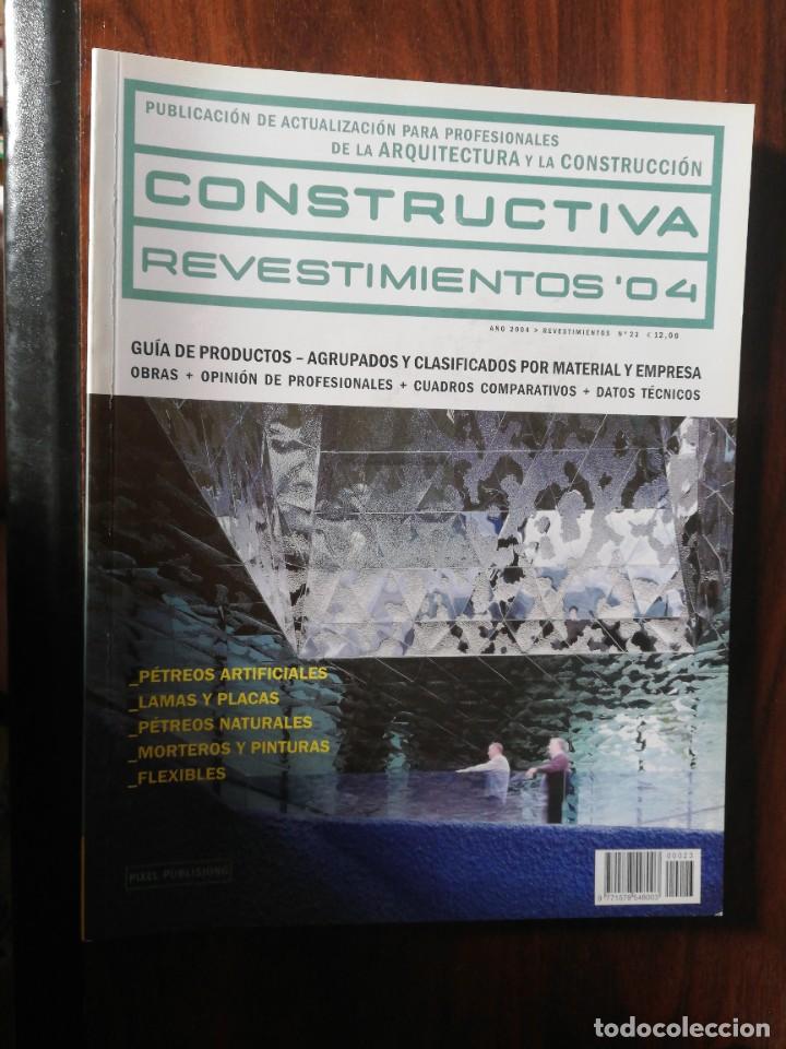 Libros de segunda mano: CONSTRUCTIVA. REVESTIMIENTOS 04. N&ordm; 23. 2004 - Foto 1