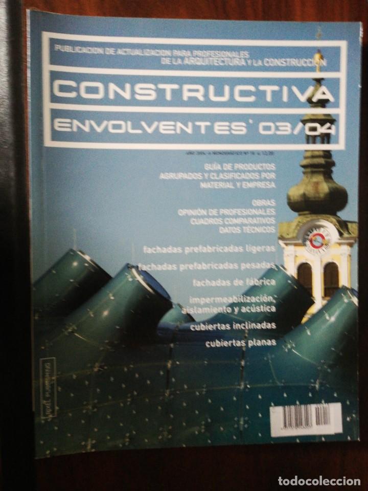 Libros de segunda mano: CONSTRUCTIVA. ENVOLVENTES 03/04. N&ordm; 18. 2004 - Foto 1