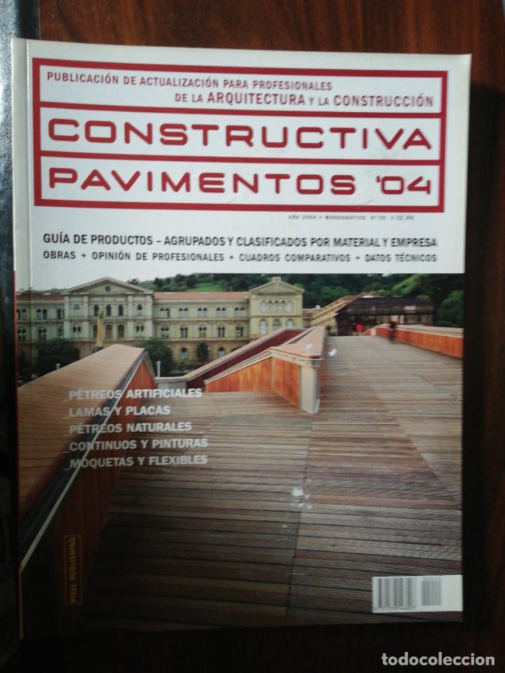 Libros de segunda mano: CONSTRUCTIVA. PAVIMENTOS 04. N&ordm; 20. 2004 - Foto 1