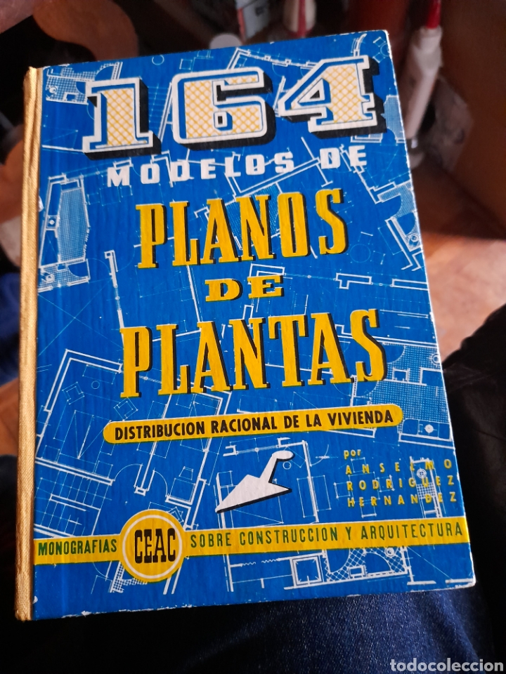 Libros de segunda mano: 164 modelos de planos de plantas,libro de 1959 - Foto 1