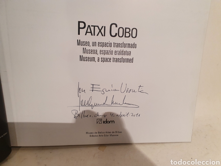 Libros de segunda mano: PATXI COBO. MUSEO UN ESPACIO TRANSFORMADO. BILBAO 2002. - Foto 2