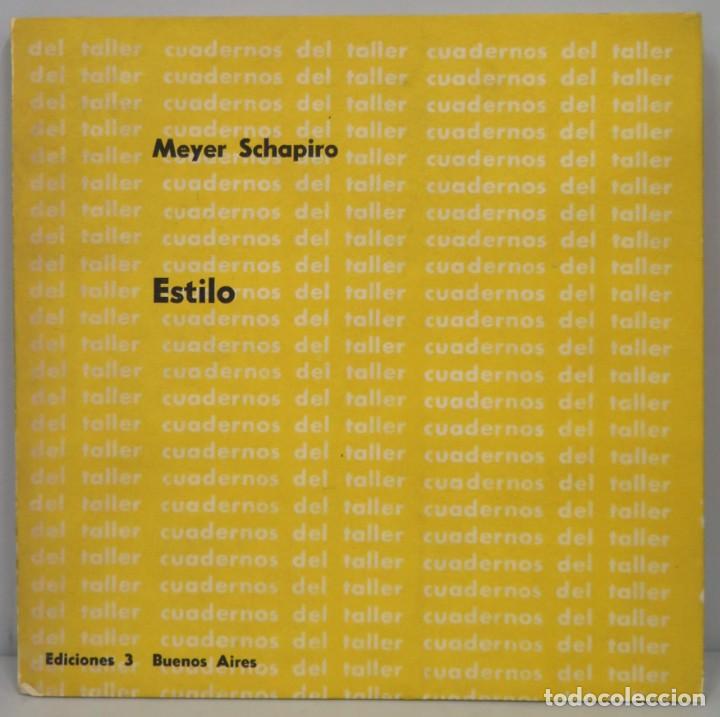 Libros de segunda mano: Estilo. SCHAPIRO - Foto 1