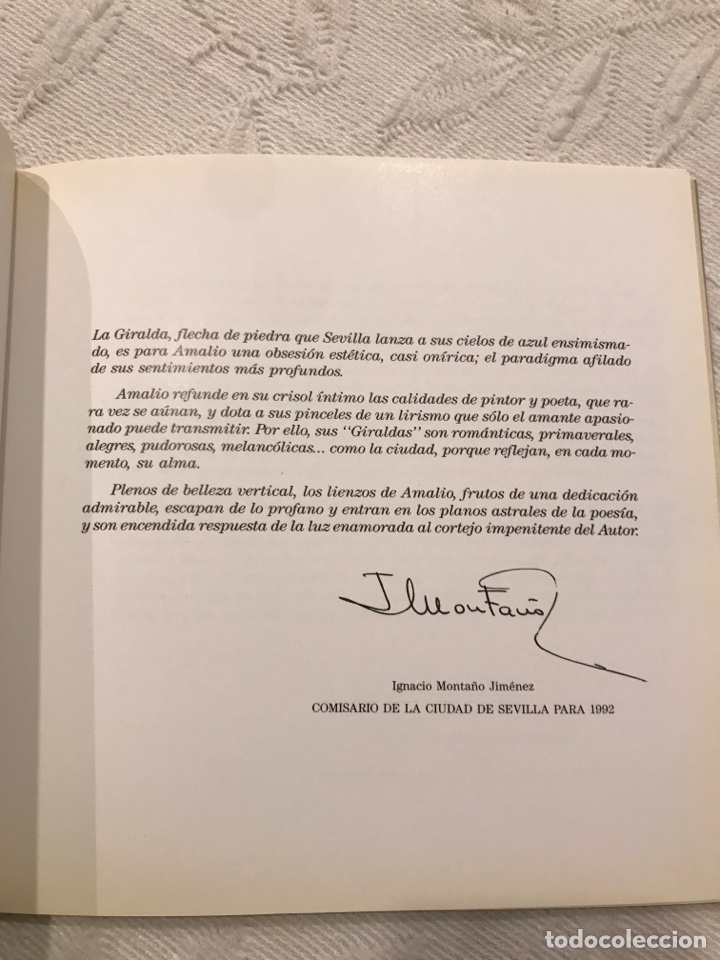 Libros de segunda mano: Las giraldas de Amalio - Foto 3
