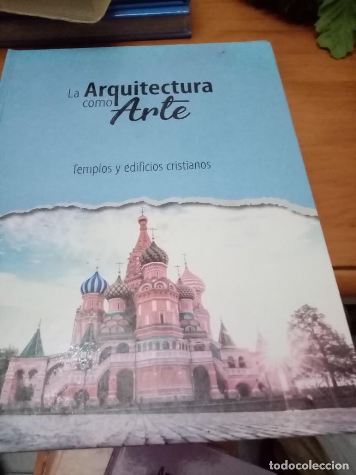 Libros de segunda mano: LA ARQUITECTURA COMO ARTE. TEMPLOS Y EDIFICIOS CRISTIANOS. EST27B3 - Foto 1