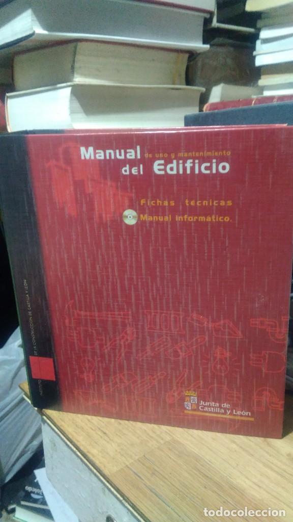 Libros de segunda mano: MANUAL DE USO Y MANTENIMIENTO DEL EDIFICIO, JUNTA DE CASTILLA Y LE&Oacute;N - Foto 1