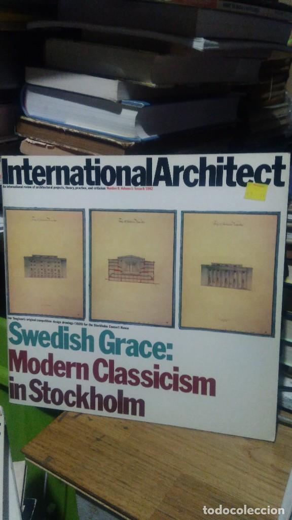 Livres d'occasion: INTERTIONALARCHITECT, N. 8 VOLUME 1, ISSUE 8, 1982, SWEDICH GRACE:MODERN CLASSICISM IN STOCKHOLM