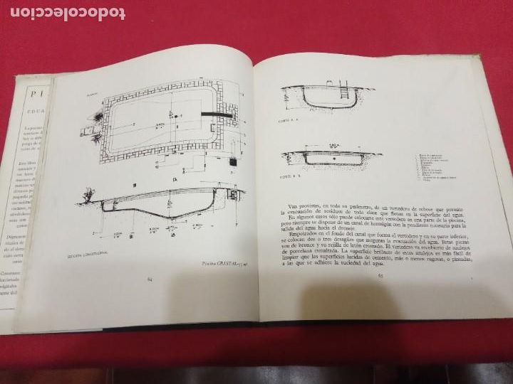 Libros de segunda mano: PISCINAS .-EDUARDO OLASAGASTI. - Foto 4