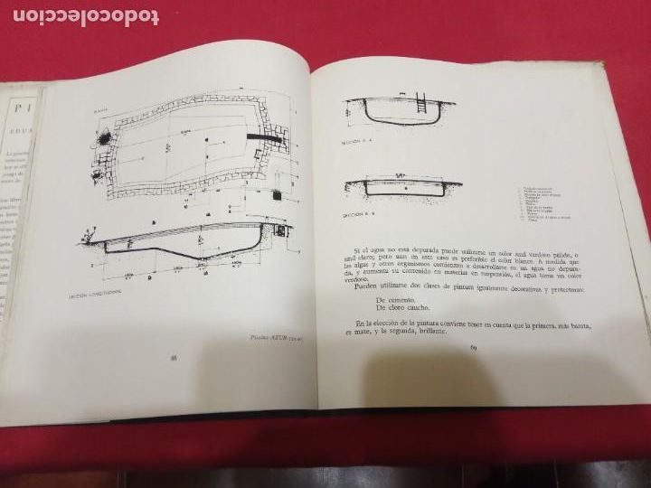 Libros de segunda mano: PISCINAS .-EDUARDO OLASAGASTI. - Foto 5