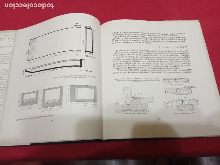Libros de segunda mano: PISCINAS .-EDUARDO OLASAGASTI. - Foto 7