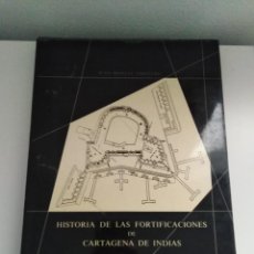 Libros de segunda mano: HISTORIA DE LAS FORTIFICACIONES DE CARTAGENA DE INDIAS ED. CULTURA HISPANICA. Lote 319737048