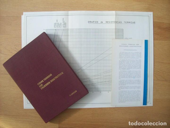 Libros de segunda mano: Fichas t&eacute;rmicas con soluciones constructivas - Termotex - Foto 1