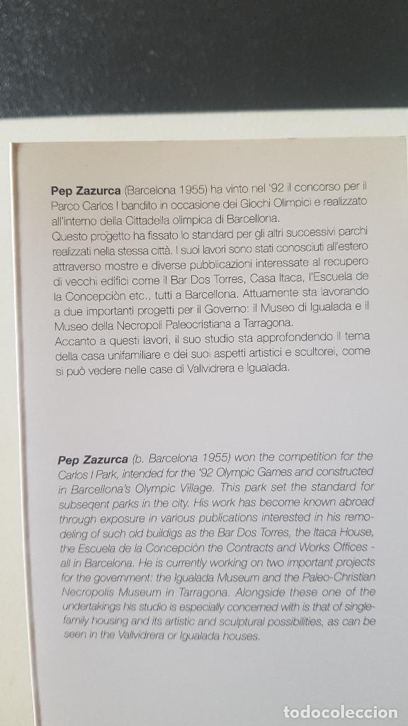 Libros de segunda mano: Libro Pep Zazurca. Architecture 1999 - Foto 4