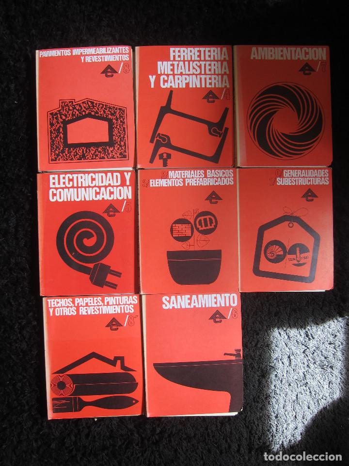 Libros de segunda mano: OBRA Y CONSTRUCCI&Oacute;N (8 TOMOS) - Foto 1