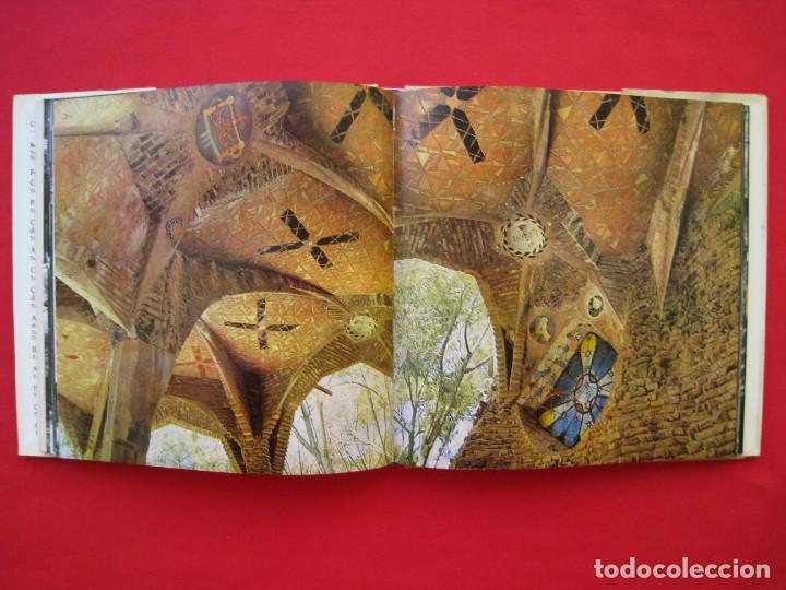 Libros de segunda mano: GAUDI - CRIPTA COLONIA G&Uuml;ELL - EDICIONES POLIGRAFA 1972. - Foto 7