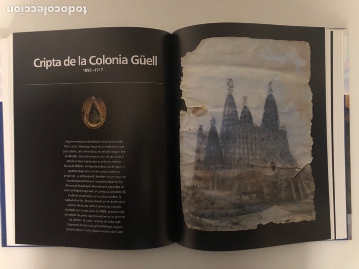 Libros de segunda mano: GAUDI. OBRA ARQUITECT&Oacute;NICA COMPLETA. Rainer Zerbst. - Foto 3