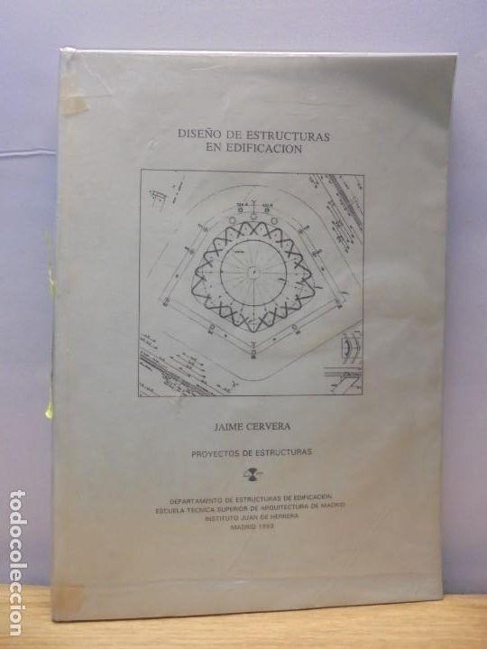 Libros de segunda mano: DISE&Ntilde;O DE ESTRUCTURAS EN EDIFICACION. JAIME CERVERA. PROYECTO DE ESTRUCTURAS. 1993 - Foto 2