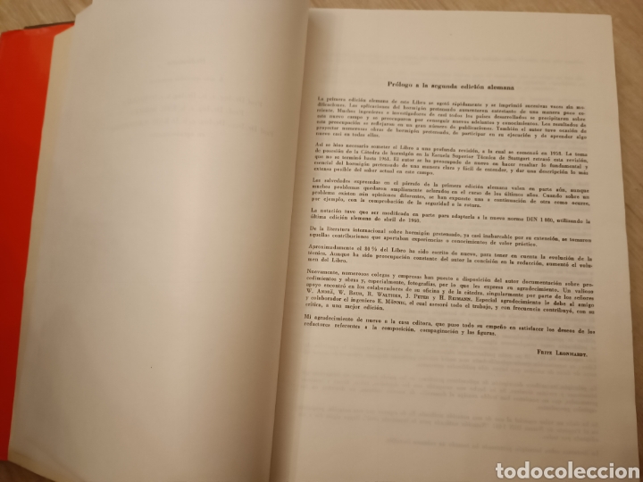 Libros de segunda mano: HORMIG&Oacute;N PRETENSADO PROYECTOS Y CONSTRUCCI&Oacute;N - LEONHART - Foto 7