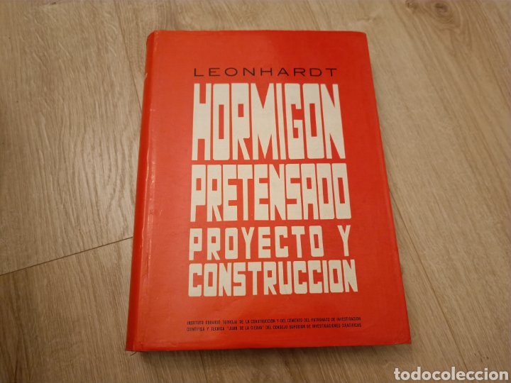 Libros de segunda mano: HORMIG&Oacute;N PRETENSADO PROYECTOS Y CONSTRUCCI&Oacute;N - LEONHART - Foto 1