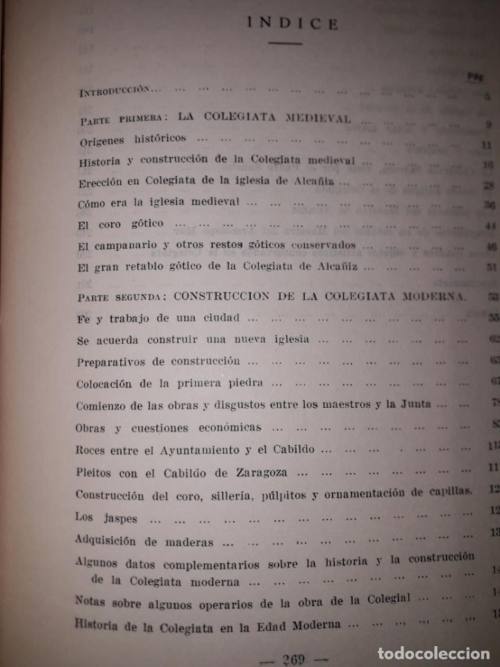 Libros de segunda mano: LA COLEGIATA DE ALCA&Ntilde;IZ - Foto 2