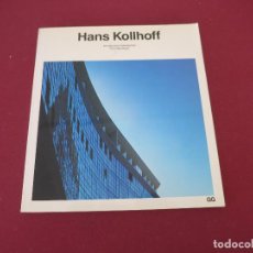 Livres d'occasion: HANS KOLLHOFF GUSTAVO GILI ARQUITECTURA GG. Lote 340142928